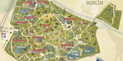 Karte von berlin zoo