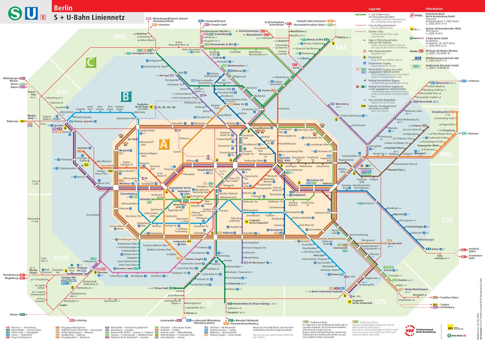 Abc Berlin Karte | Karte Berlin