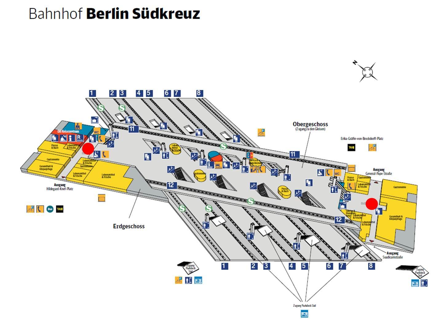 berlin südkreuz karte Berlin südkreuz map   Karte von berlin südkreuz (Deutschland)