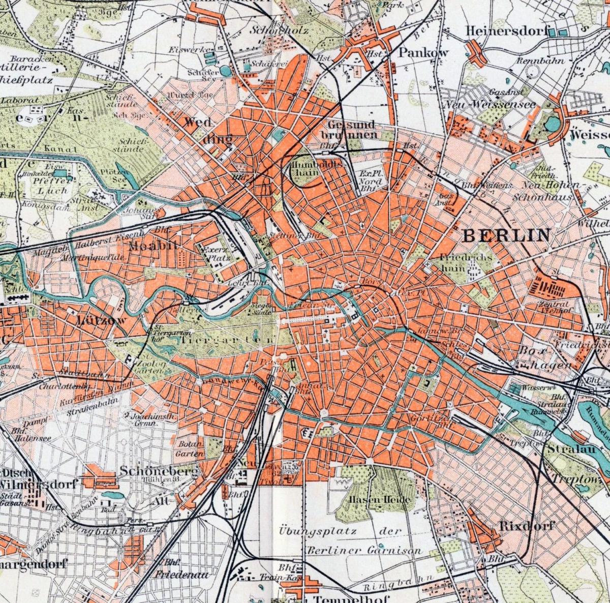 Karte von alt-berlin