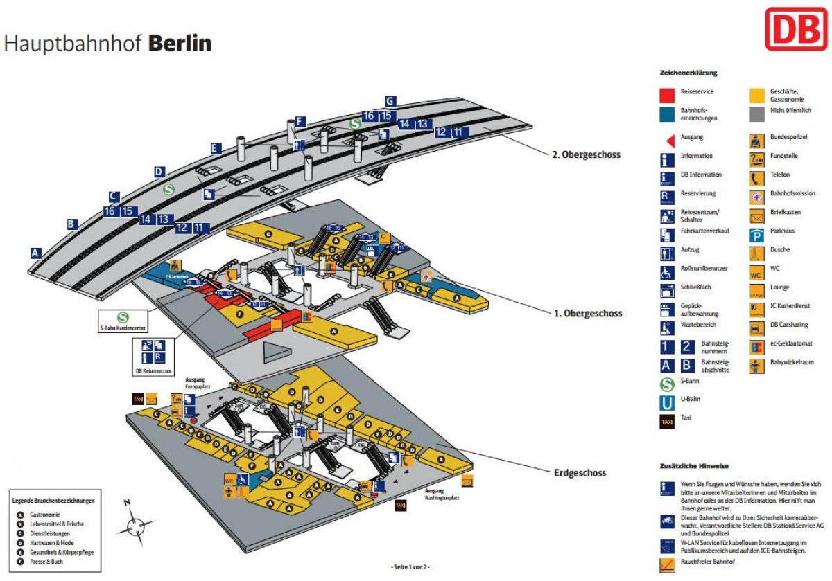 berlin hbf karte Berlin hbf map   Berlin hauptbahnhof Karte (Deutschland)