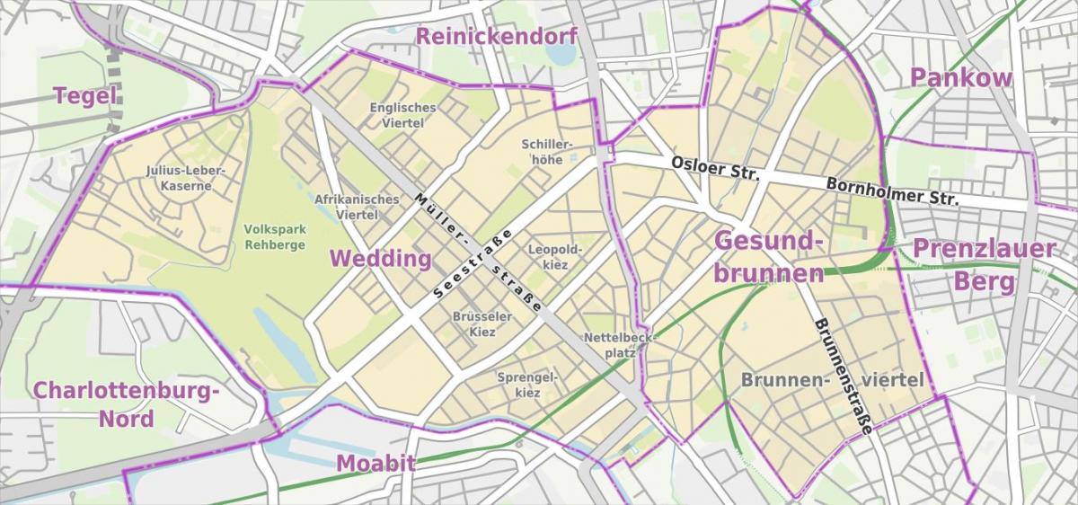 berlin wedding Karte