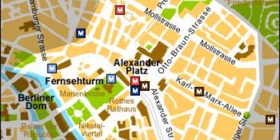 Karte von berlin alexanderplatz