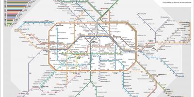 Berlin-Bahn-Karte
