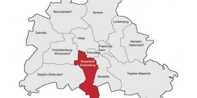 Stadtplan von Schöneberg-berlin
