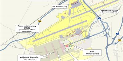 Flughafen Berlin-Schönefeld Karte